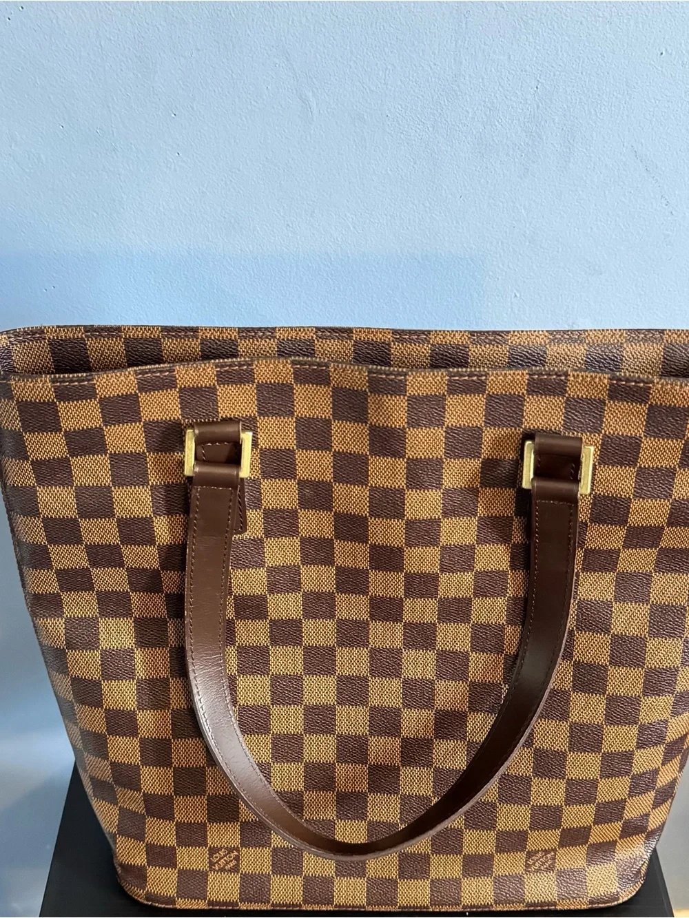 Louis Vuitton Damier Ebene canvas tote bag - Picture 4 of 6